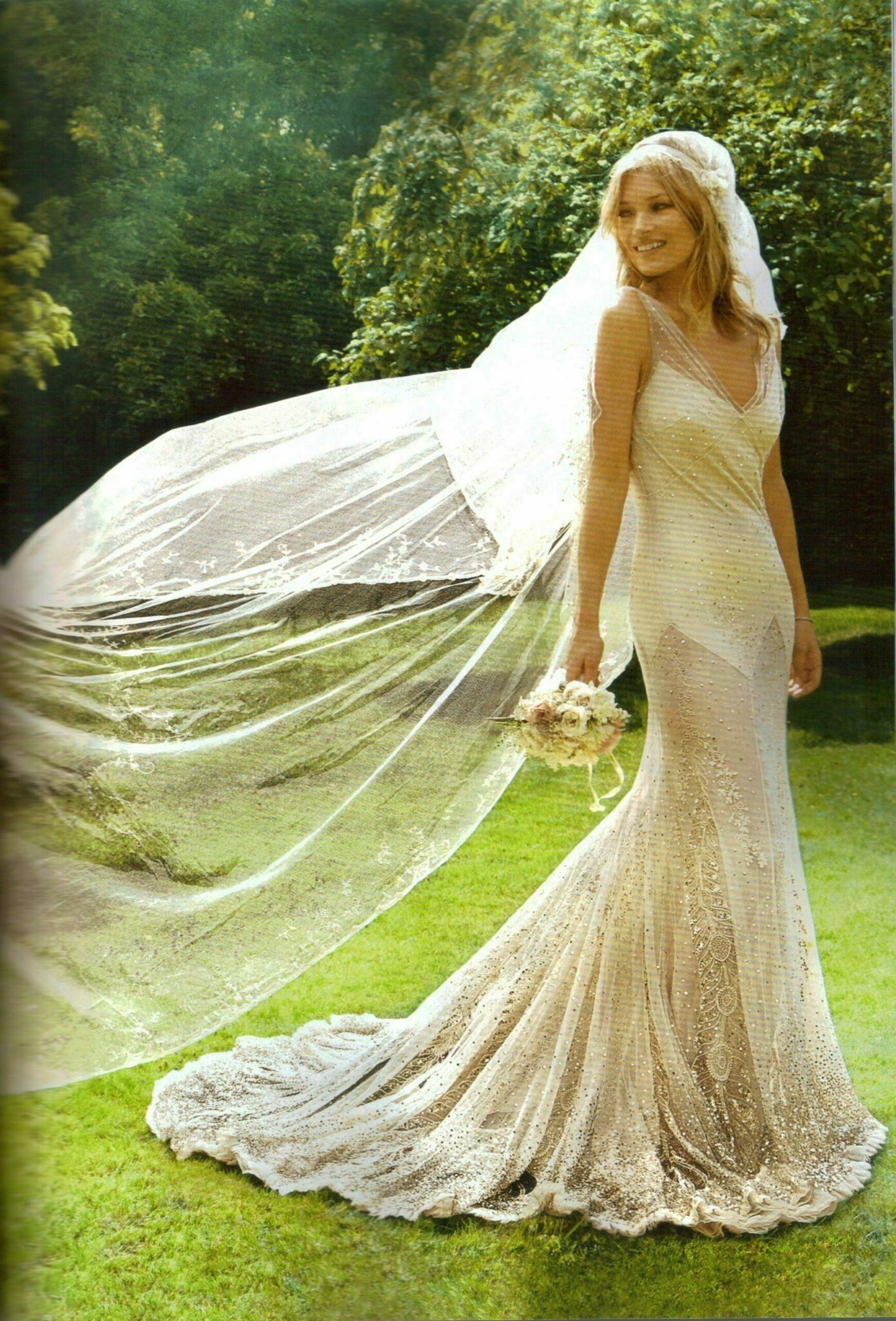 Kate moss wedding dress designer sale