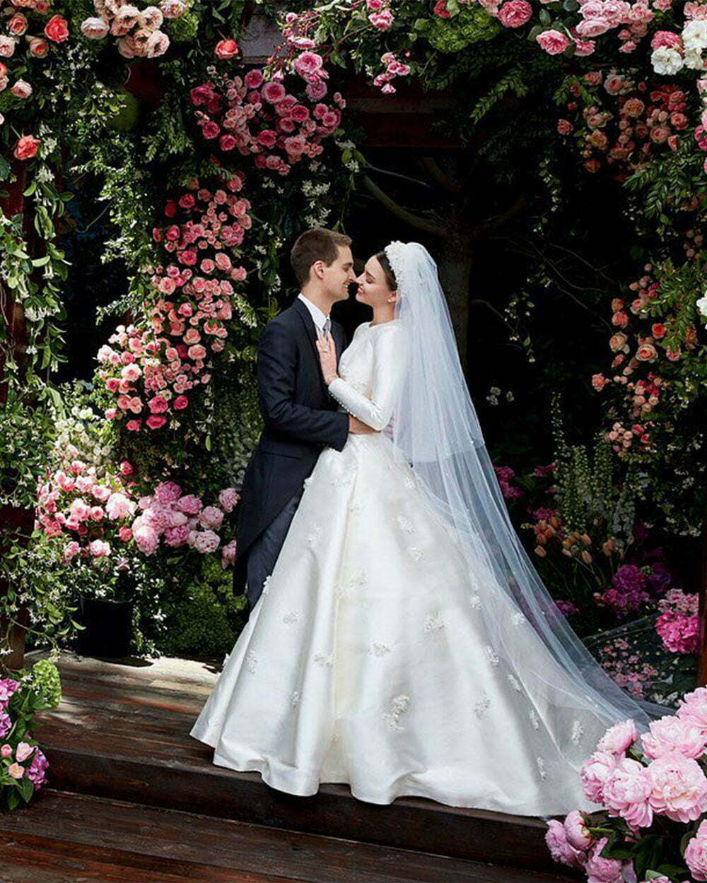 The Most Beautiful Wedding Veils Worn by Celebrities