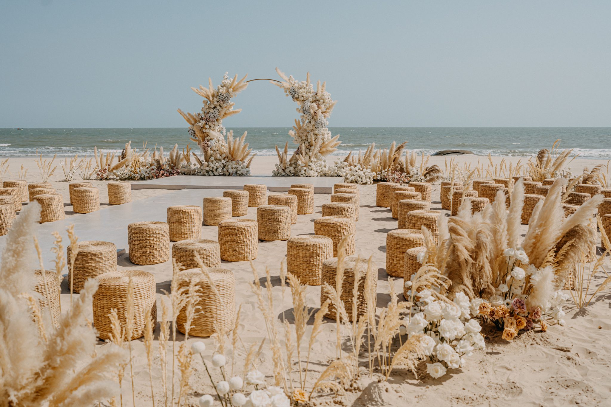 Boho glam beach wedding in Vietnam 0306 - The Planners