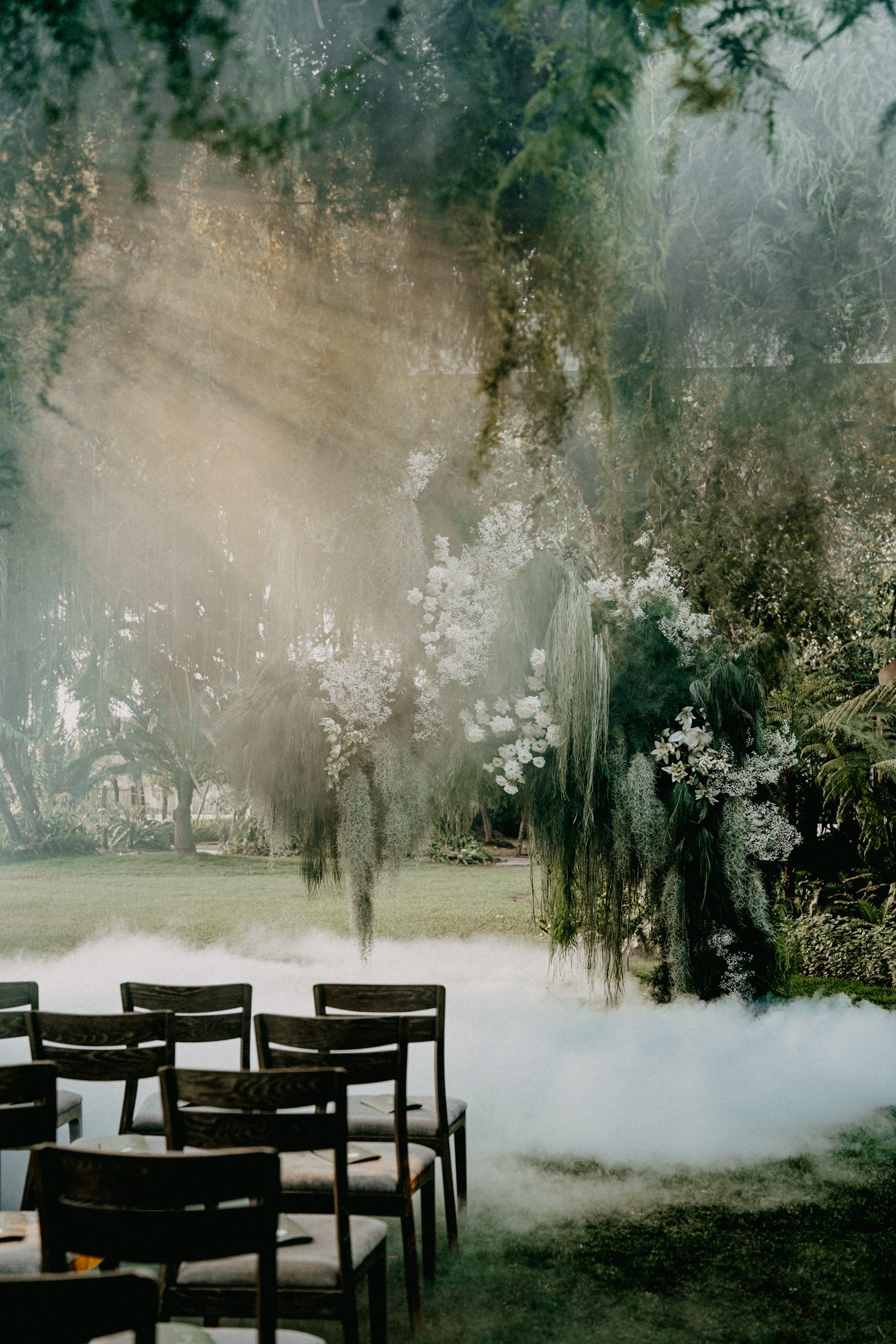 Ethereal garden wedding