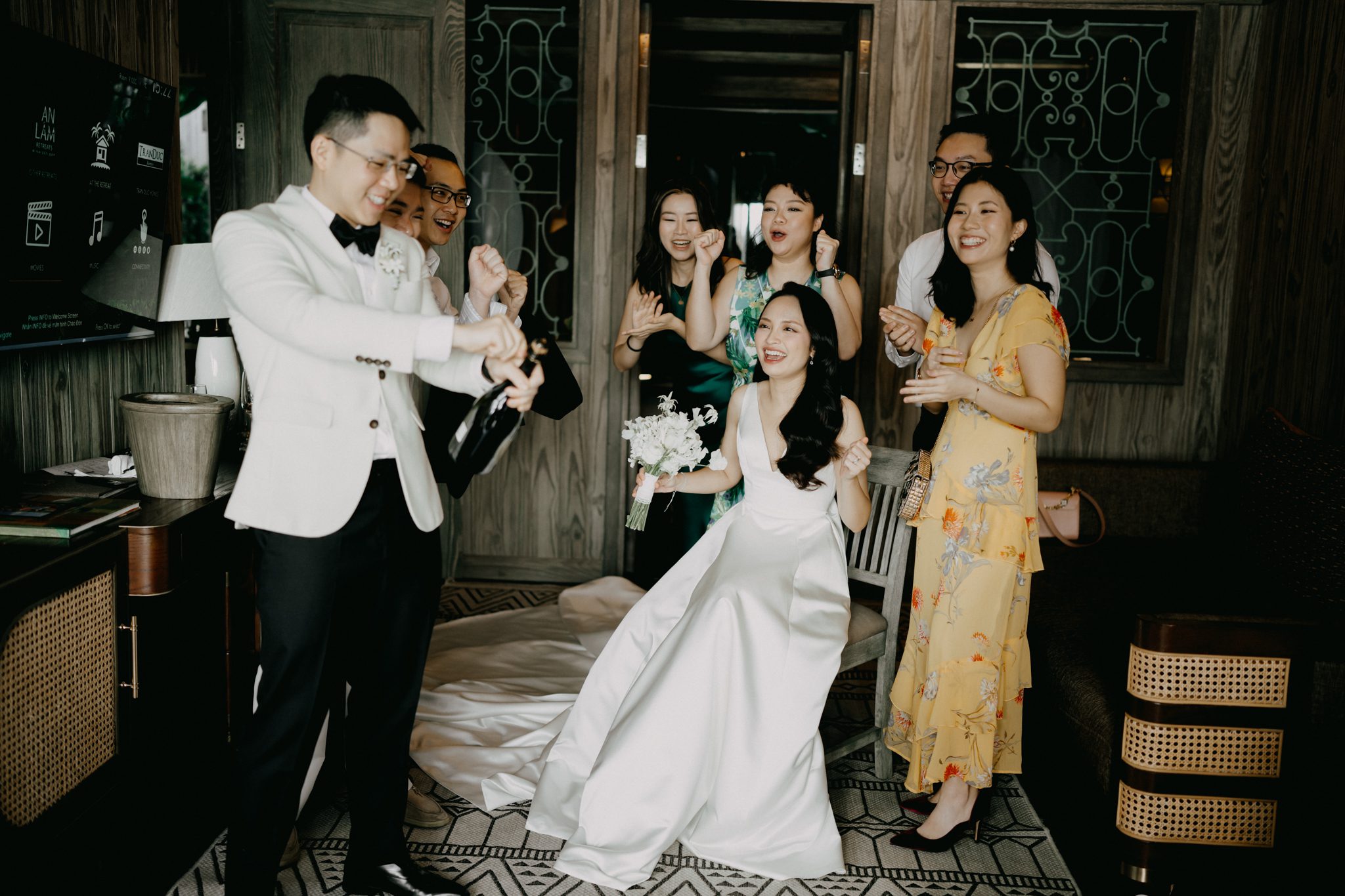 Intimate wedding at An Lam Retreat Saigon Chi VA 1693 - The Planners