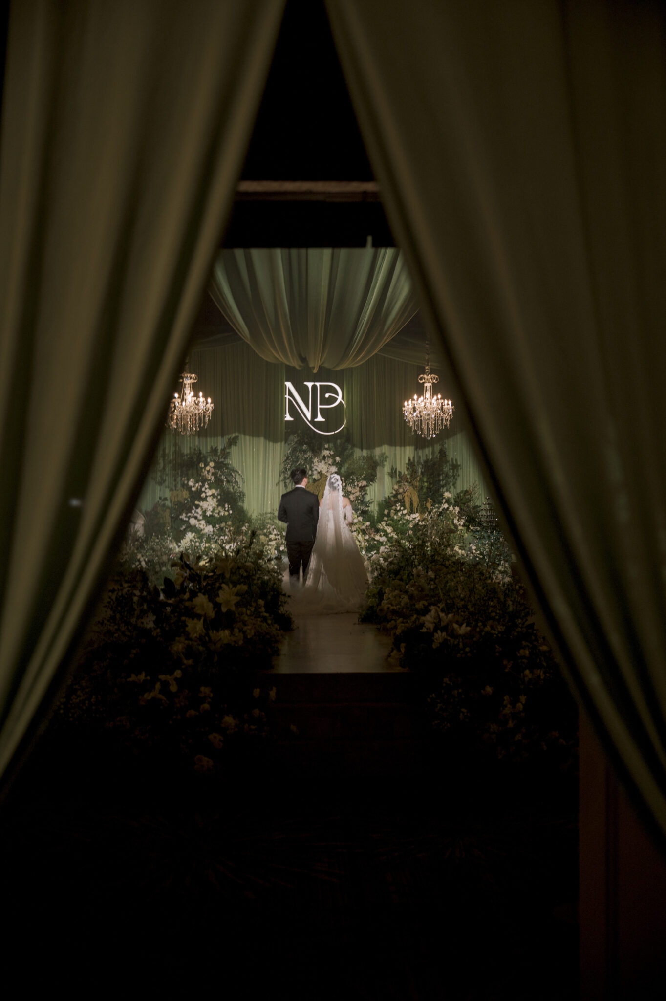 a ballroom wedding in Saigon
