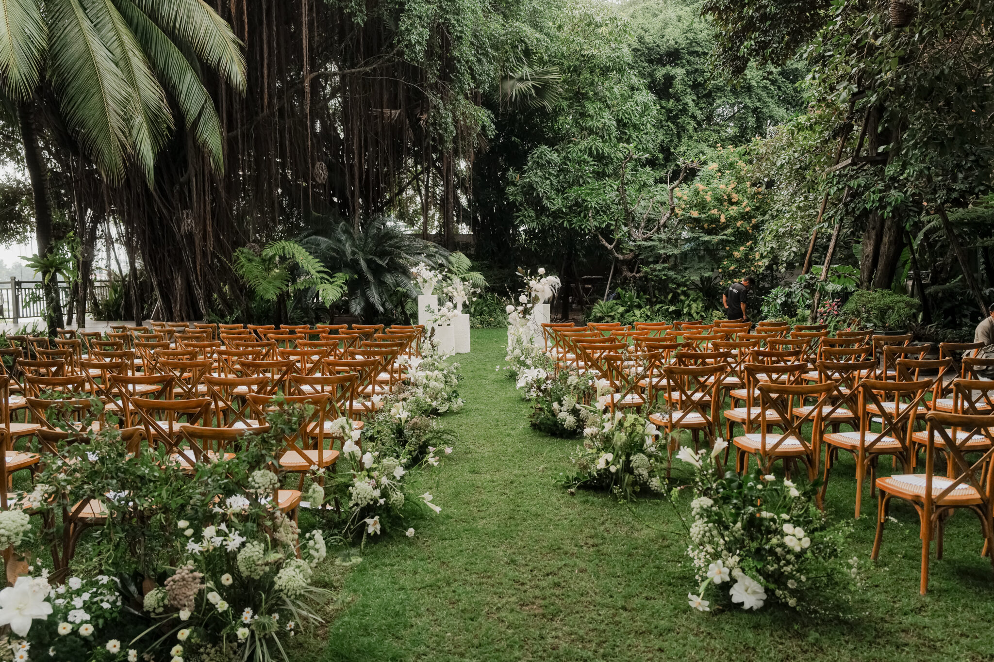 A wabi-sabi garden wedding in Saigon